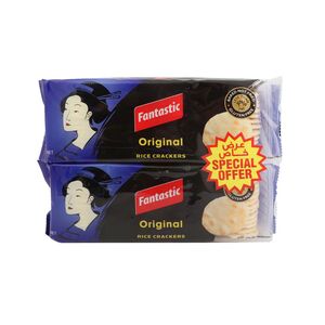Fantastic Rice Crackers Original 100 Gr 2 Pcs Offer