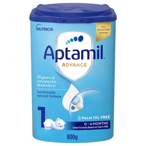 Aptamil Advance Palm Oil Free 1 800G