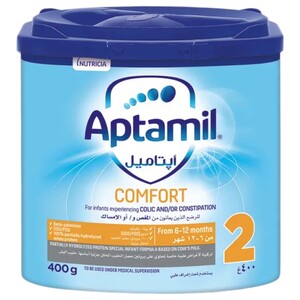 Aptamil Comfort Infant Milk Formula Stage 2 6-12 Months 400G