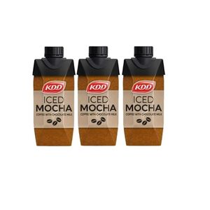 Kdd Coffee With Chocolate Milk Iced Mocha 250Ml X3