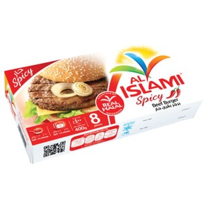 Al Islami Beef Burger Hot & Spicy 400G