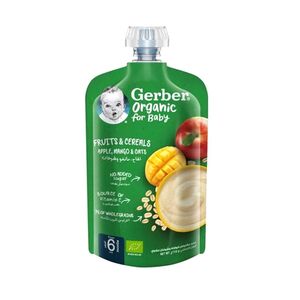 Gerber Bio Porridge Apple Mango 110 Gr