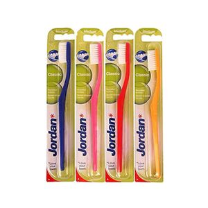 Jordan Toothbrush Classic Medium 4 Pcs