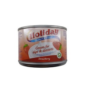 Holiday Cream For Dips & Desserts Strawberry 100G