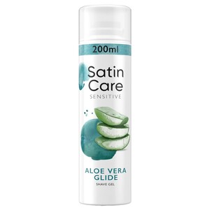 Gillette Satin Care Shaving Gel Sensitive Skin 200Ml
