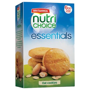 Britannia Nutri Choice Essentials Oats Cookies 25G X6