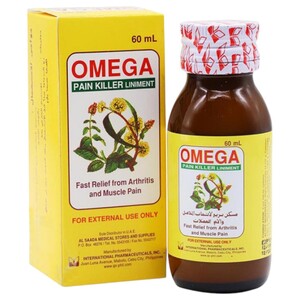 Omega Pain Killer Liniment 60Ml