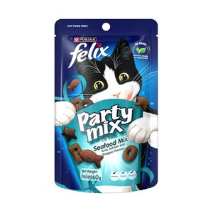 Purina Felix Cat Food Seafood Party Mix 60 Gr