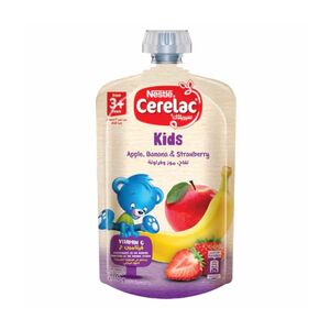 Nestle Cerelac Baby Food Apple Banana Strawberry 110 Gr