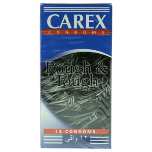 Carex Condoms Rough & Tough 12 Pieces