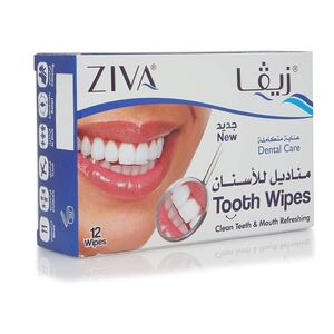 Ziva Tooth Wipes 12'S