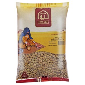 Liwa Gate Green Lentil 500G