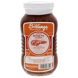 Siblings Salted Shrimp Ginisa 340G