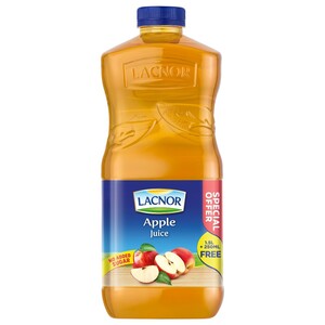 Lacnor Juice Apple No Added Sugar 1.5L + 250Ml