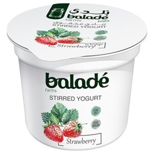 Baladé Farms Stirred Yogurt Strawberry Low Fat 100G
