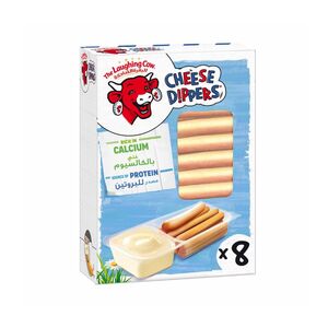 La Vache Qui Rit Dip & Crunch Cheese Breadstick Snack Dippers 8 X 35 Gr