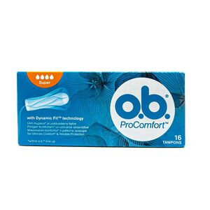 O.B. Tampons Super 16 Pcs