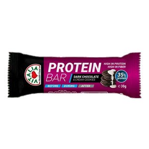 Vitalia Protein Bar Dark Chocolate & Cream Cookies 30G