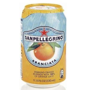 San Pellegrino Sparkling Drink Aranciata 330 Ml