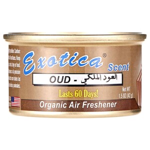 Exotica Car Air Freshener Can Oud 42G