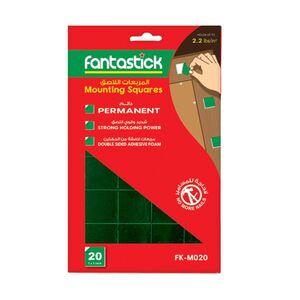Fantastick Tape Mounting Squares Box=24Eafk-M020n