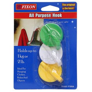 Fixon Hooks 3 Pieces
