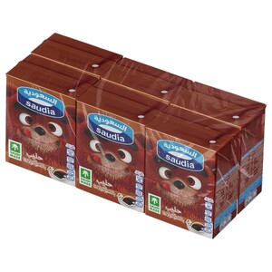 Saudia Chocolate Milk 200Ml X6