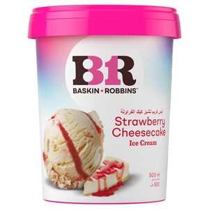 Baskin Robbins Ice Cream Strawberry Cheesecake 500Ml
