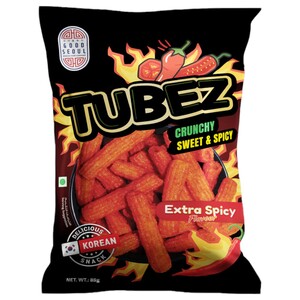 Good Seoul Chips Korean Tubez Extra Spicy 85G