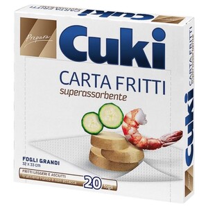 Cuki Carta Fritti Superassorbente 20 Fogli
