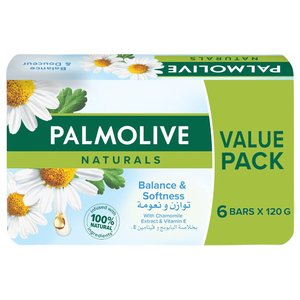 Palmolive Hand Soap Bar Chamomille 120G X6