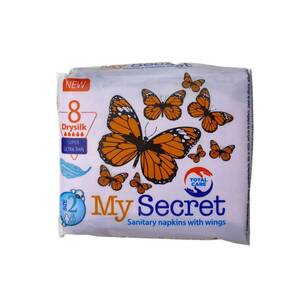 My Secret Night Drysilk Super Pads 8Pcs