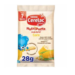 Nestle Cerelac Nutri Puffs Plain 28 Gr Xa