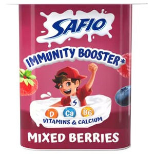 Safio Yoghurt Immunity Booster Mixed Berries 110G