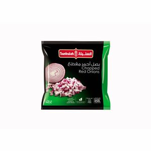 Sunbulah Chopped Red Onions 450 Gr