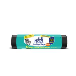 Hala Garbage Bag Bio 30 Gallon 12 Pcs