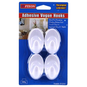 Fixon Vogue Hooks 4 Pieces