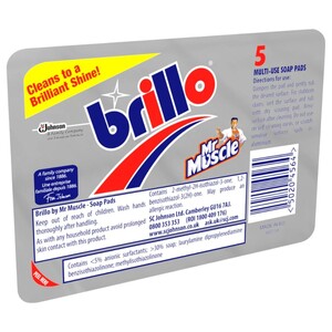 Brillo Soap Pads 5 Pieces