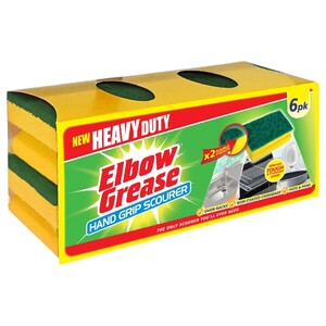 Elbow Grease Hand Grip Scourer 6 Pieces