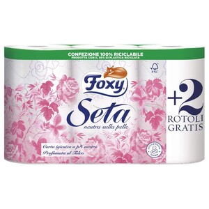 Foxy Seta Toilet Paper 6 Rolls