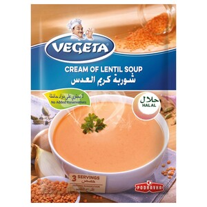 Vegeta Soup Cream Of Lentil 62G