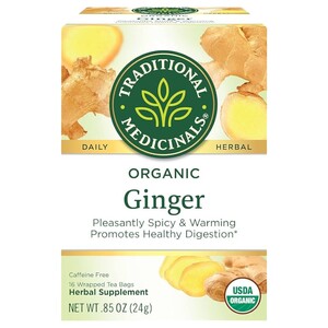 Traditional Medicinals Ginger Tea 16 Bags 24G
