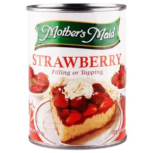 Mother's Maid Filling & Topping Strawberry 621Ml