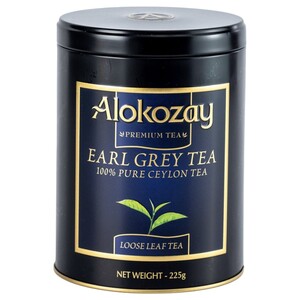 Alokozay Earl Grey Tea Loose Tin 225G