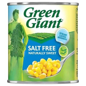Green Giant Naturally Sweet Corn Salt Free 340G