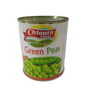 Chtoura Fields Green Peas 850G