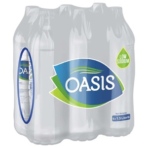Oasis Mineral Water Low Sodium 1.5L X6