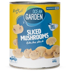 Ocean Garden Mushrooms Sliced 400G