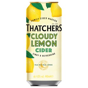 Thatchers Cider Cloudy Lemon Can 440Ml