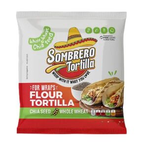 Sombrero Whole Wheat With Chia Seeds 340 Gr